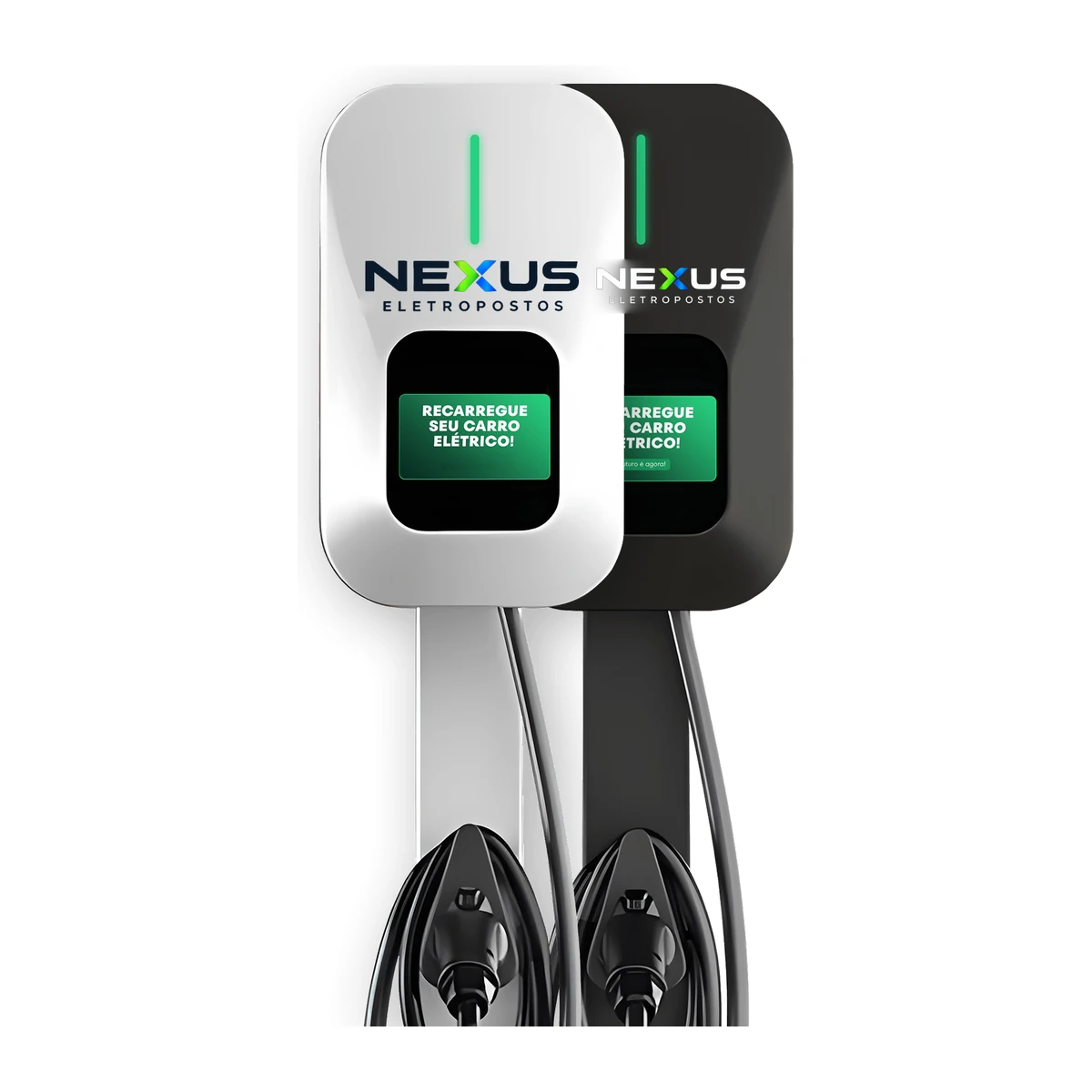 Wallbox NEXUS AC11 de 11 kW trifásico, em versão branca e preta
